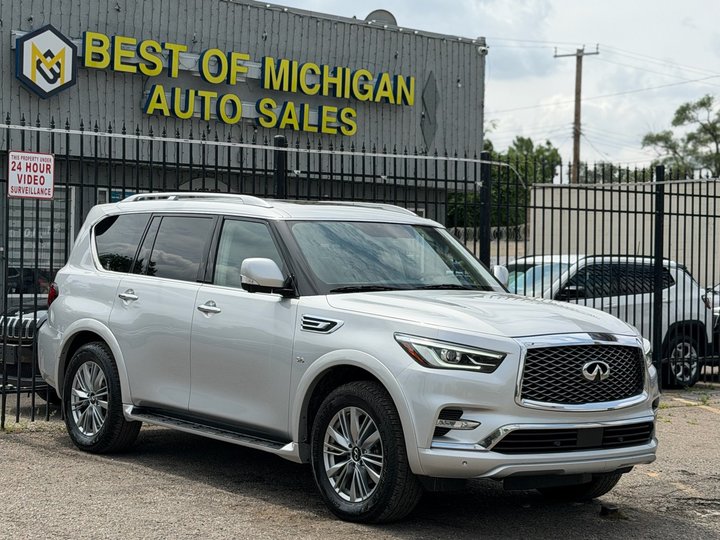 2018 INFINITI QX80 for sale in DETROIT