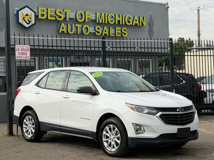 2018 CHEVROLET EQUINOX for sale in DETROIT