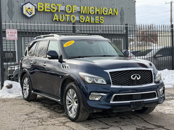 2017 INFINITI QX80 for sale in DETROIT