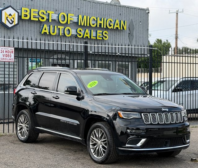 2018 JEEP GRAND CHEROKEE for sale in DETROIT