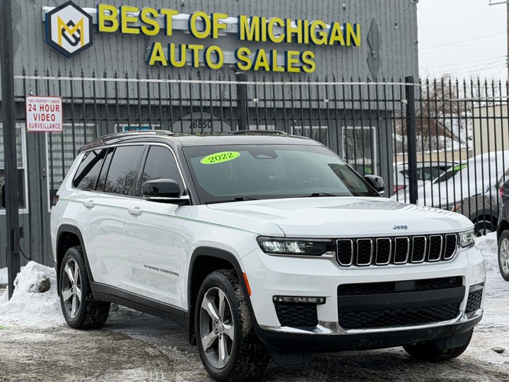 2022 JEEP GRAND CHEROKEE L for sale in DETROIT