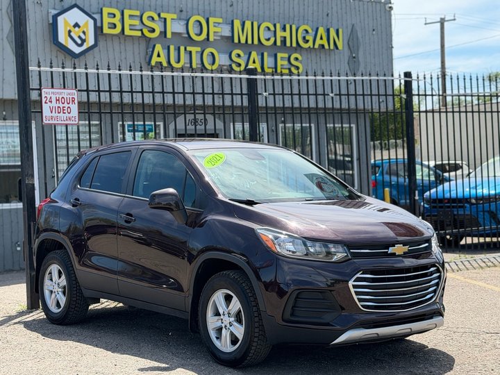 2021 CHEVROLET TRAX for sale in DETROIT