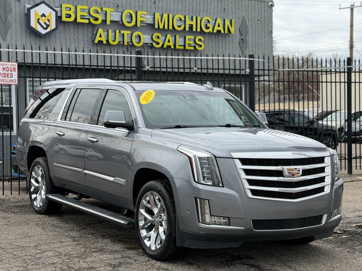2019 CADILLAC ESCALADE ESV for sale in DETROIT