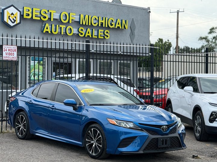 2020 TOYOTA CAMRY for sale in DETROIT