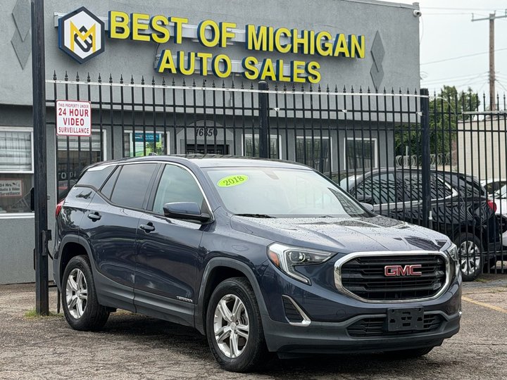2018 GMC TERRAIN for sale in DETROIT