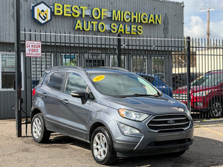 2018 FORD ECOSPORT for sale in DETROIT
