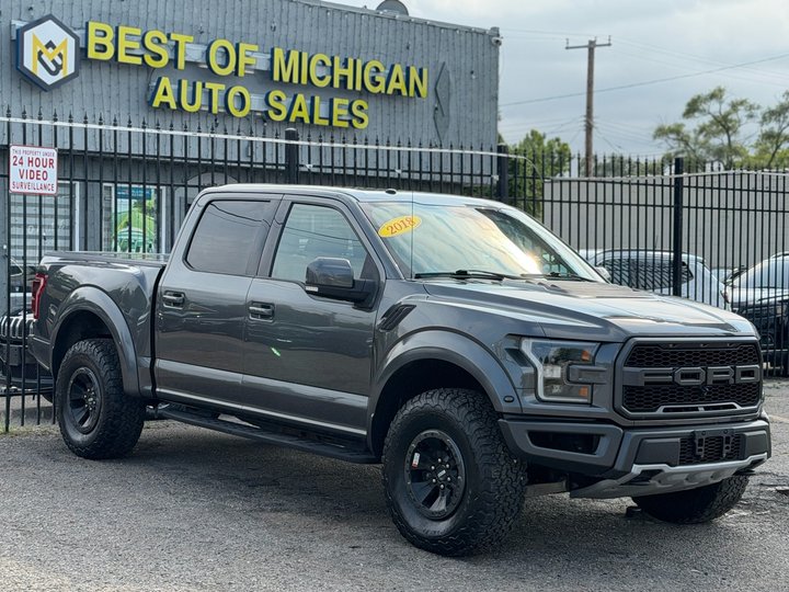 2018 FORD F150 SUPERCREW CAB for sale in DETROIT