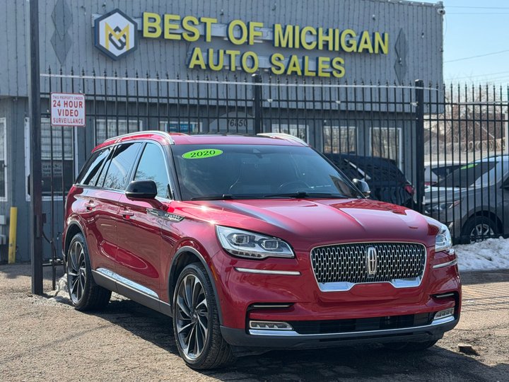 2020 LINCOLN AVIATOR for sale in DETROIT