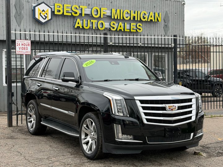2016 CADILLAC ESCALADE for sale in DETROIT