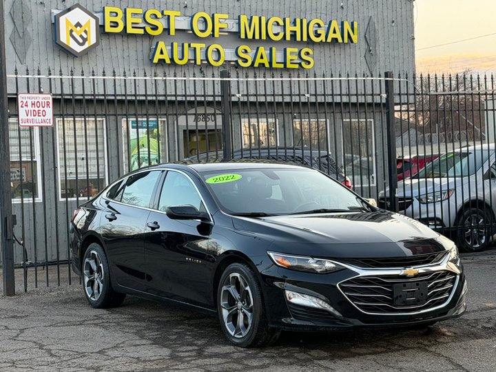 2022 CHEVROLET MALIBU for sale in DETROIT