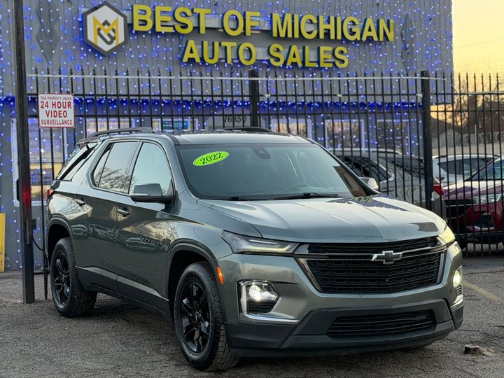 2022 CHEVROLET TRAVERSE for sale in DETROIT