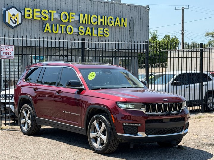 2021 JEEP GRAND CHEROKEE L for sale in DETROIT