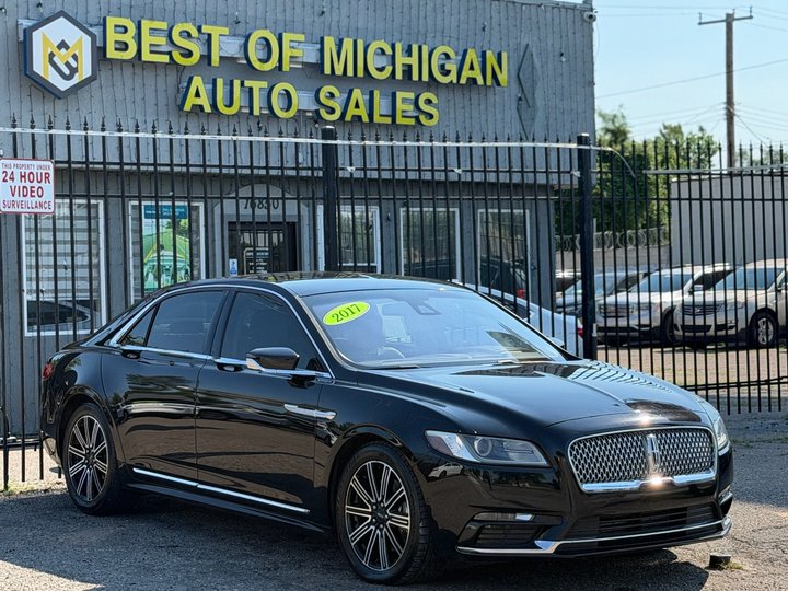 2017 LINCOLN CONTINENTAL for sale in DETROIT