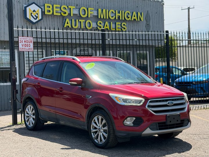 2017 FORD ESCAPE for sale in DETROIT