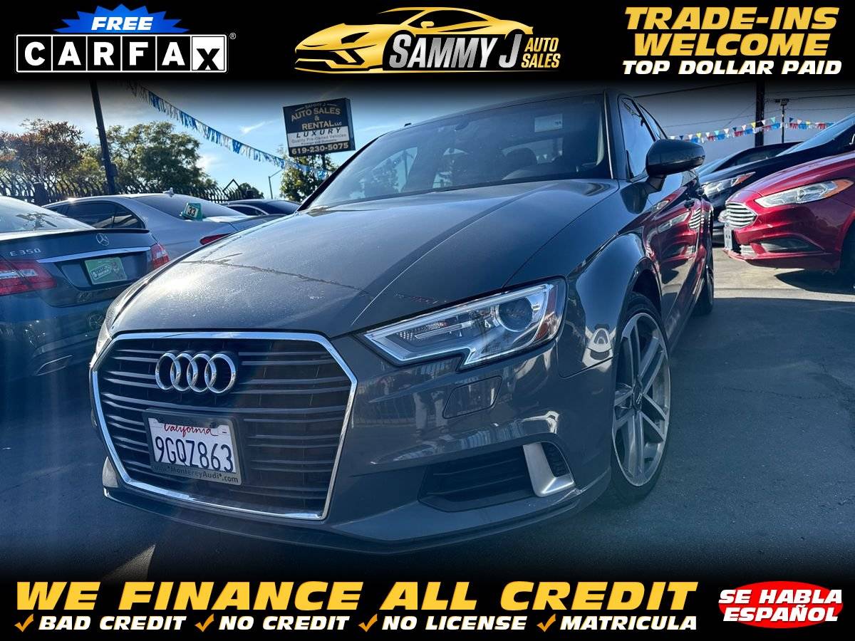 2018 Audi A3 Sedan