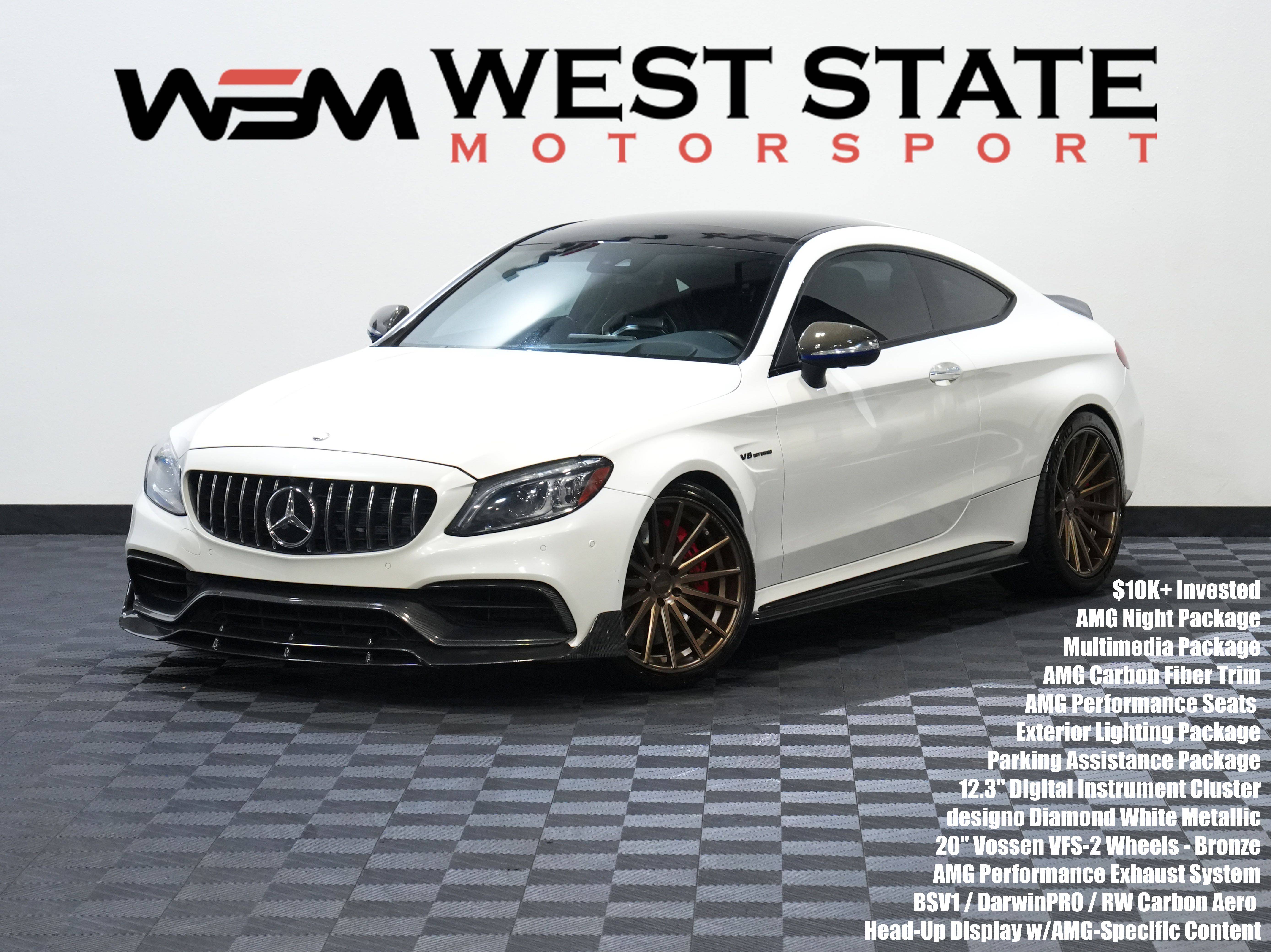2019 Mercedes-Benz C-Class Coupe AMG C63