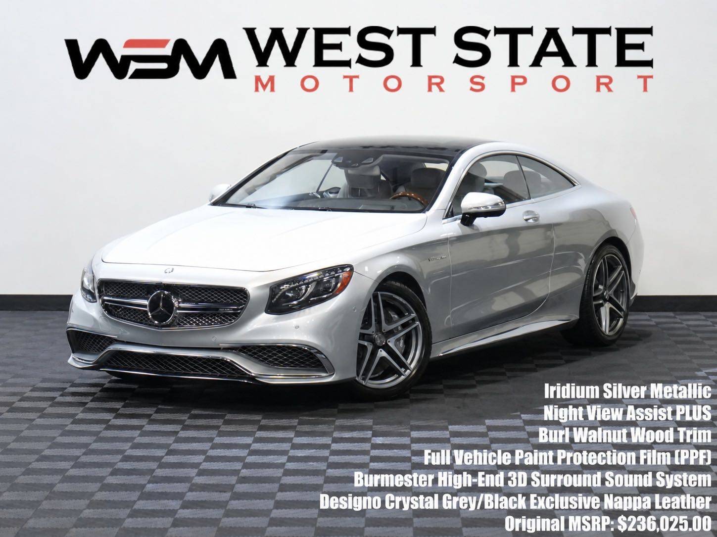 2015 Mercedes-Benz S-Class S65 AMG