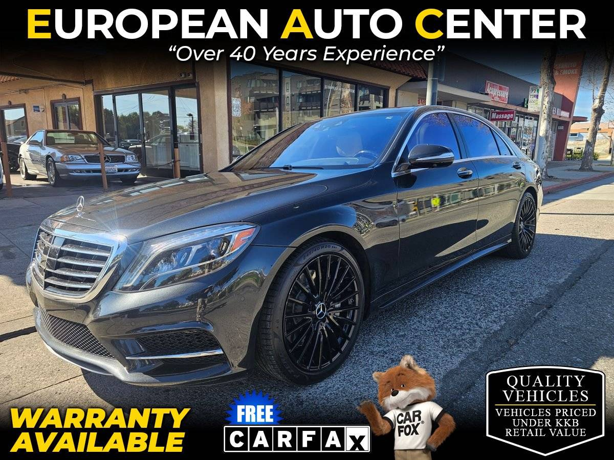 2015 Mercedes-Benz S-Class S550
