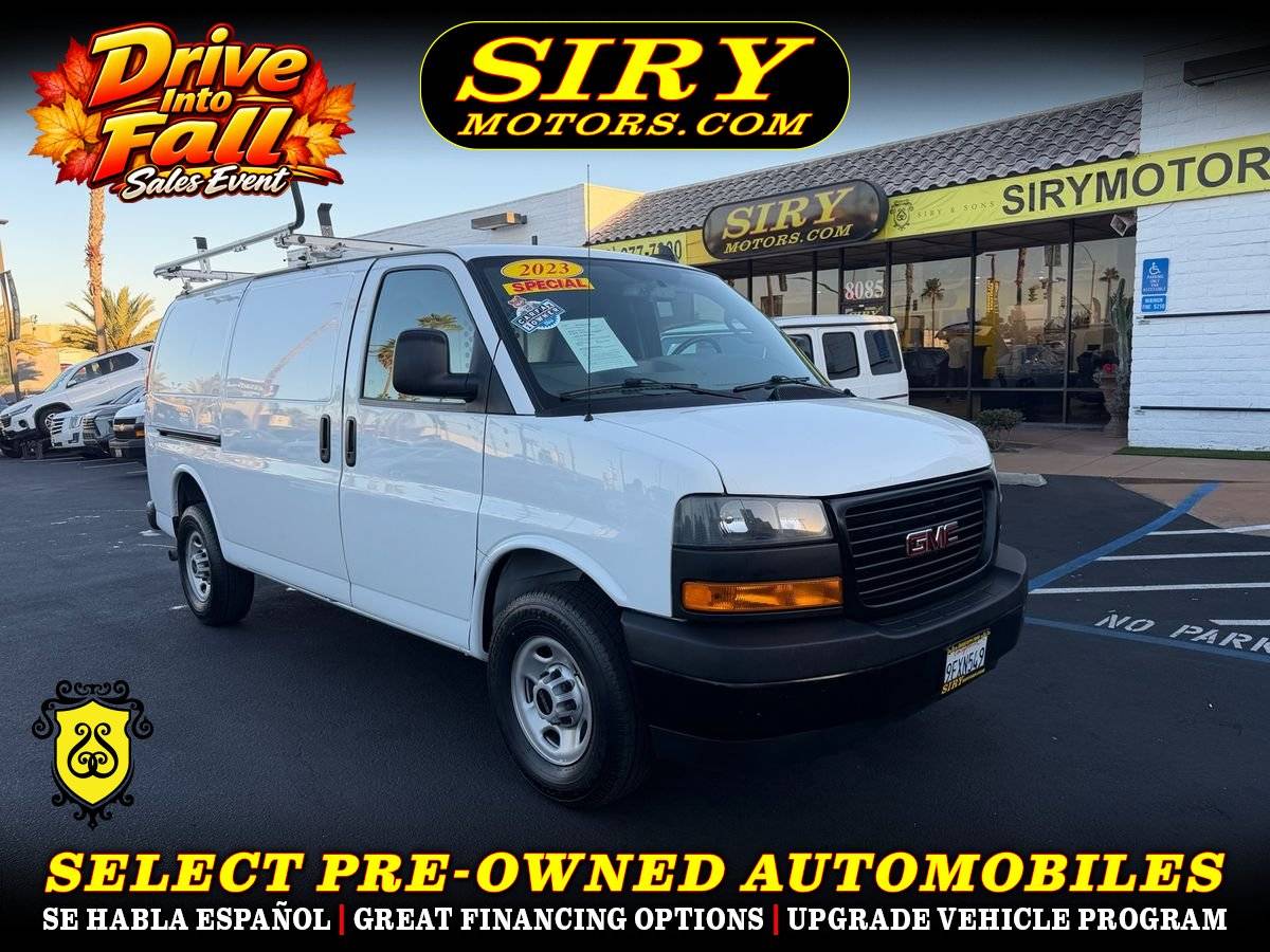 2023 GMC Savana Cargo Work Van