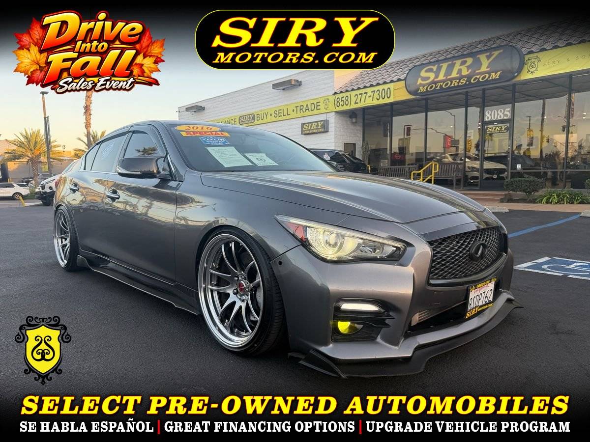 2016 INFINITI Q50 Sport
