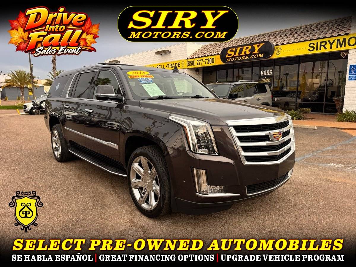 2018 Cadillac Escalade ESV Luxury