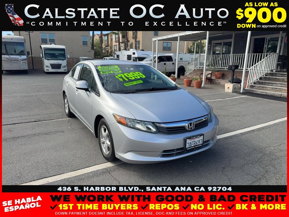 2012 Honda Civic NGV