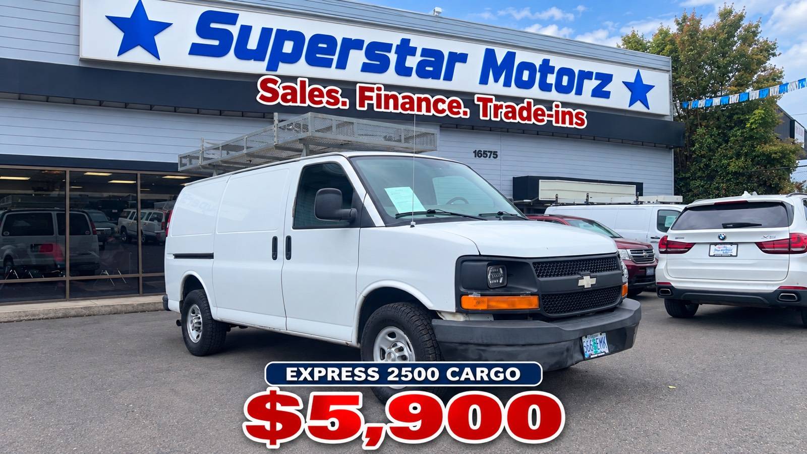 2009 Chevrolet Express Cargo Work Van
